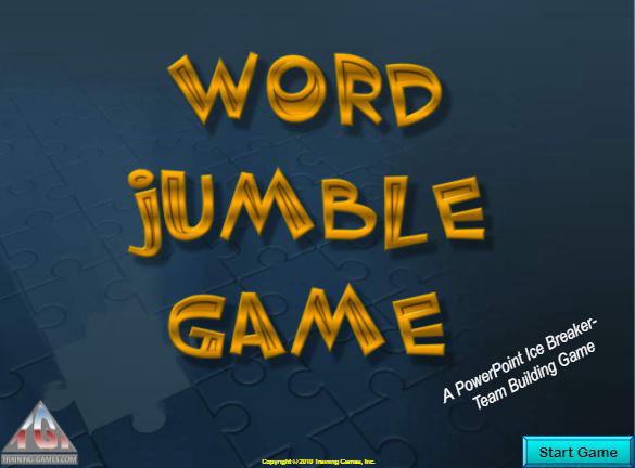 Word Jumble Game